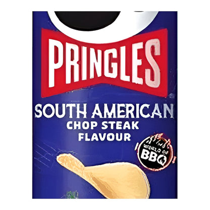Pringles South American Chop Steak Flavour - processed