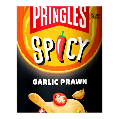 Pringles Spicy Garlic Prawn - processed
