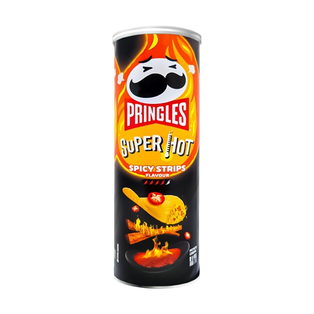 Pringles Super Hot Spicy Strips