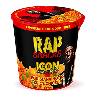 Rap Snacks Icon Loiuisiana Hot &S Spicy Chicken - processed