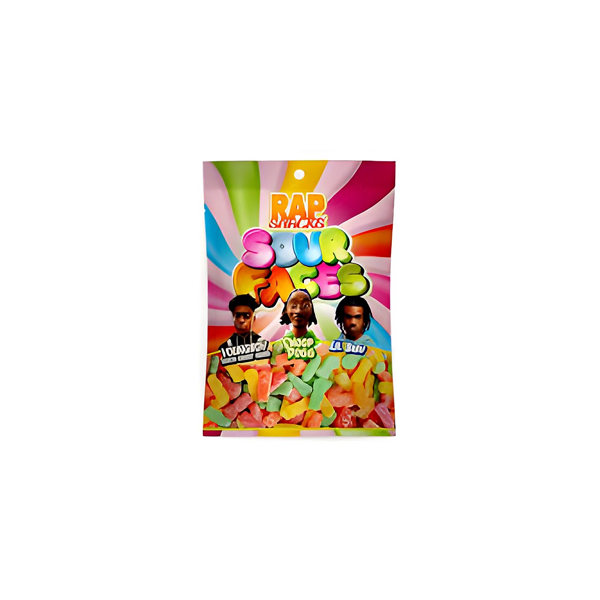 Rap Snacks - Sour Faces - processed