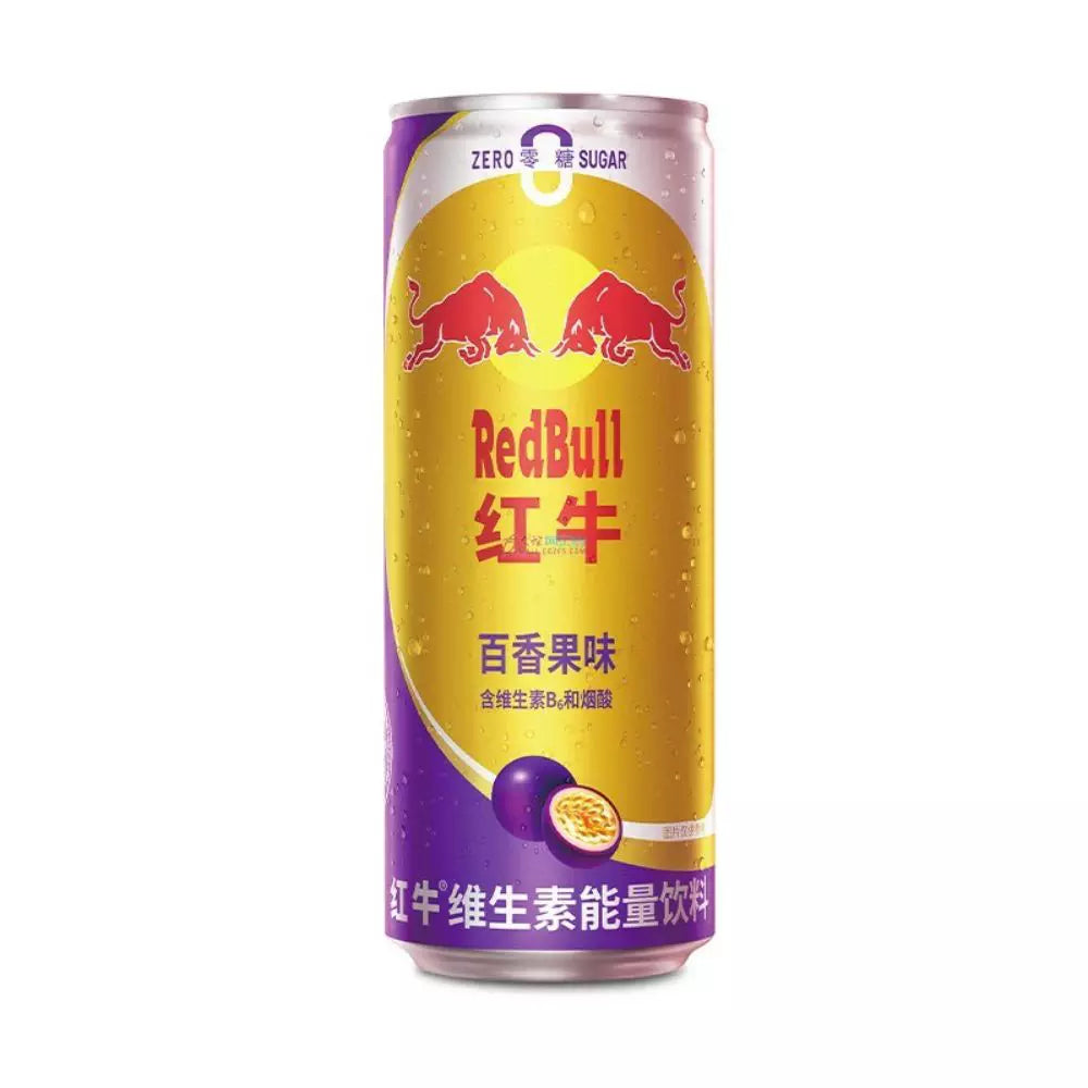 RED BULL PASSION FRUIT ZERO SUGAR