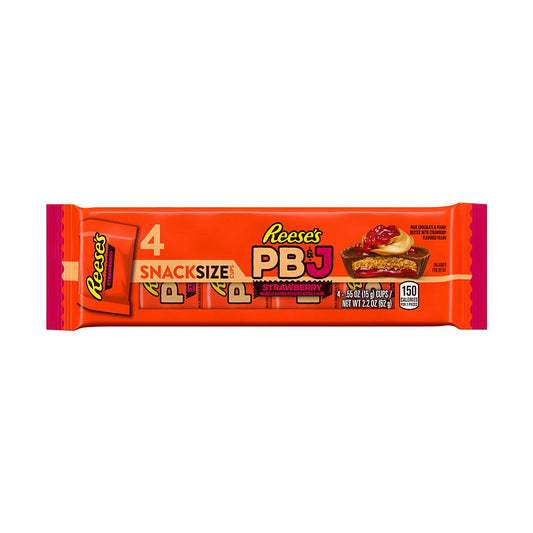 Reese’s PB&J strawberry 4 pack - processed