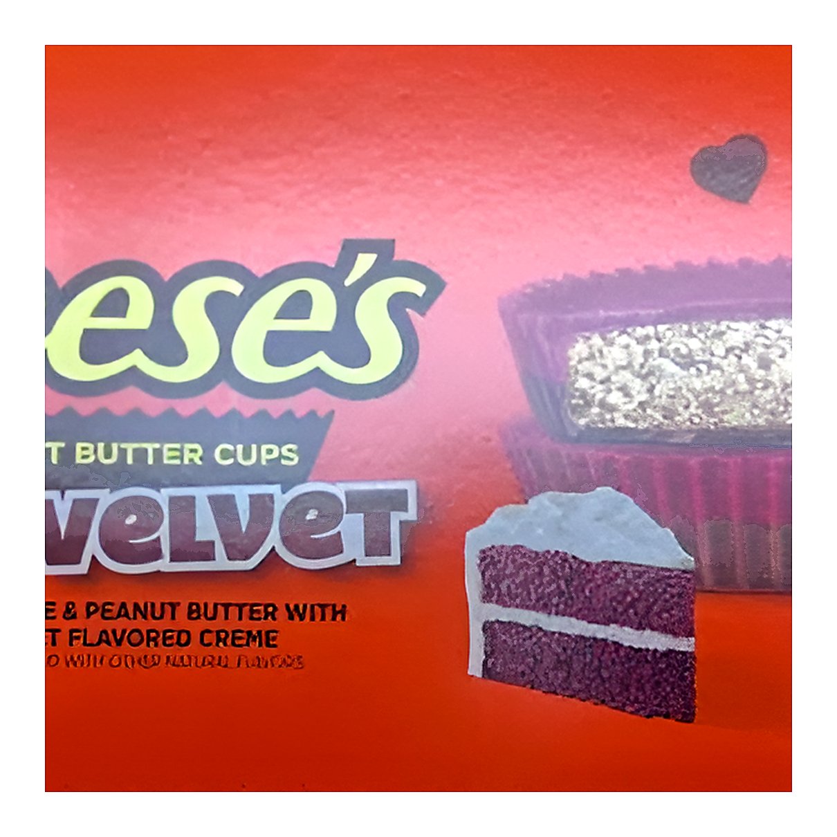 Reese’s Red Velvet Peanut Butter - processed