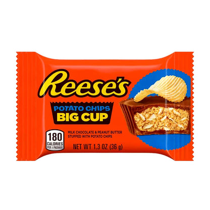 Reese's Potato Chips Big Cup 36g - processed