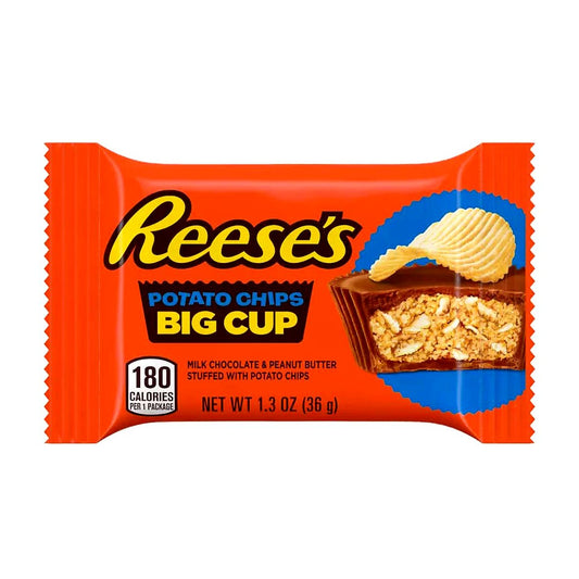 Reese's Potato Chips Big Cup 36g - processed