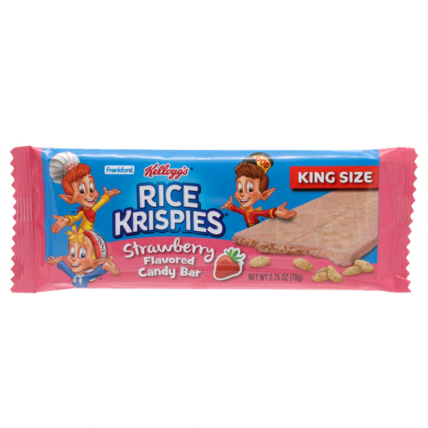 Kellogg's Rice Krispies Strawberry Candy Bar