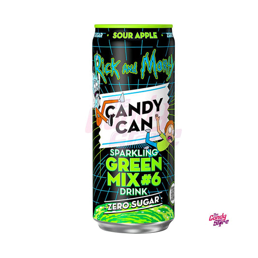 Rick and Morty Sour Apple Candy Can - processed