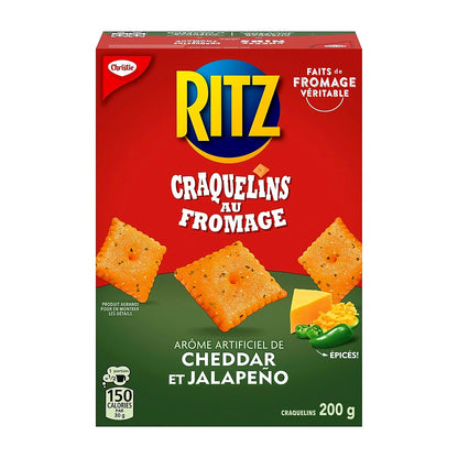 Rits Cheese Nibs Cheddar Jalapeno - processed