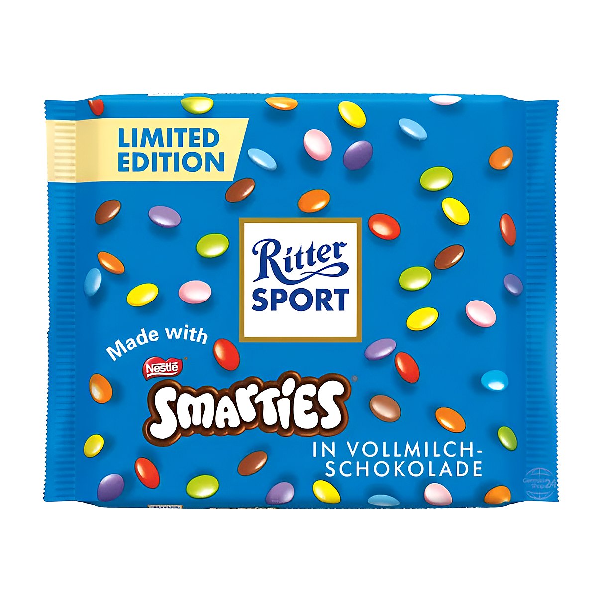 Ritter Sport Limited Edition Smarties - processed