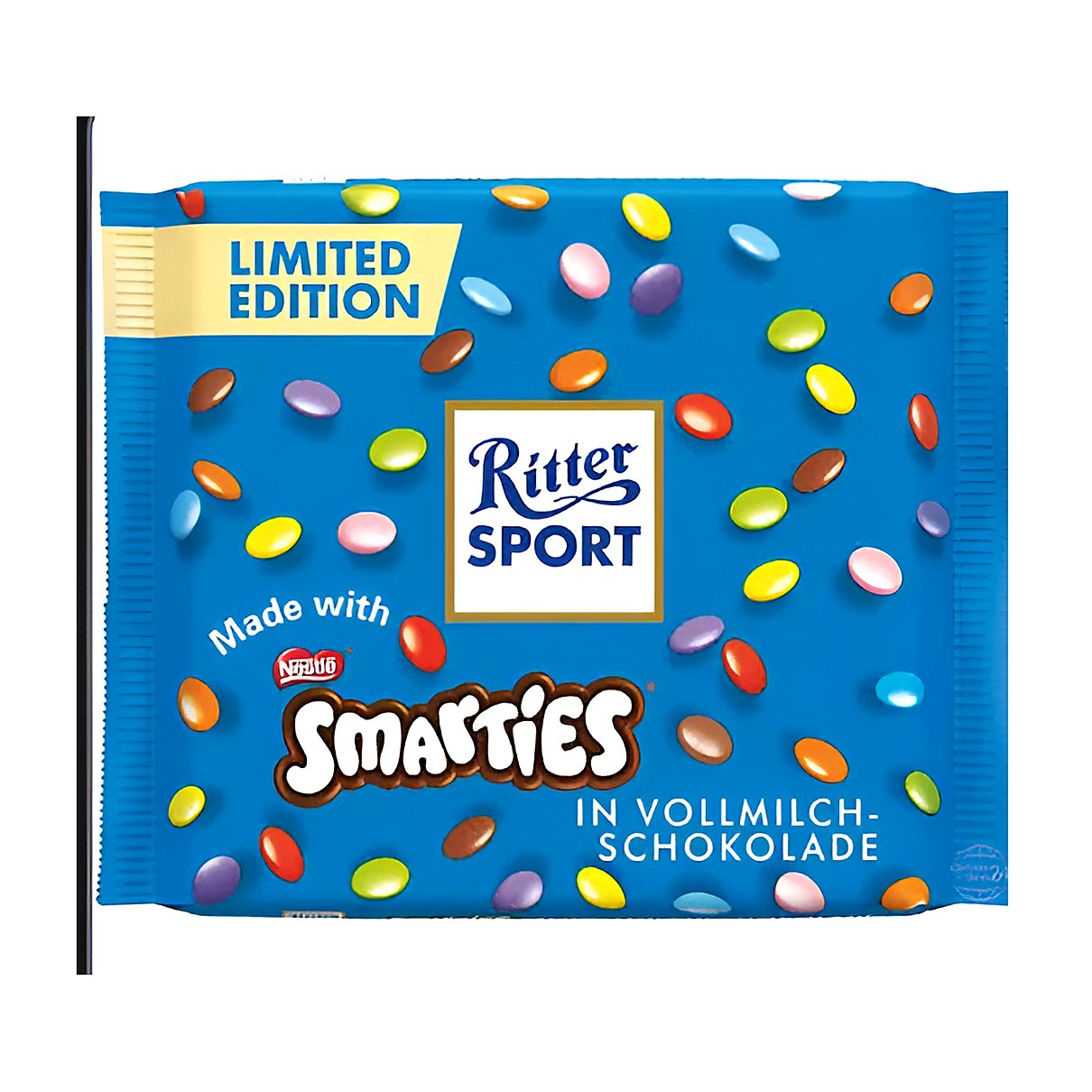 Ritter Sport Milk Chocolate w/ Smarties Limited (Germany) - processed