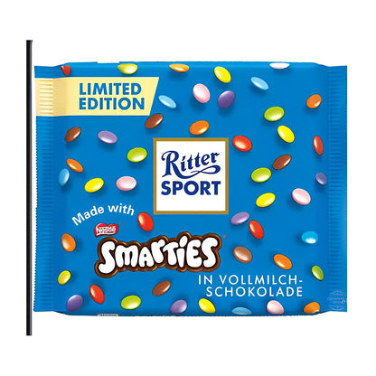 Ritter Sport Milk Chocolate w/ Smarties Limited (Germany) - processed