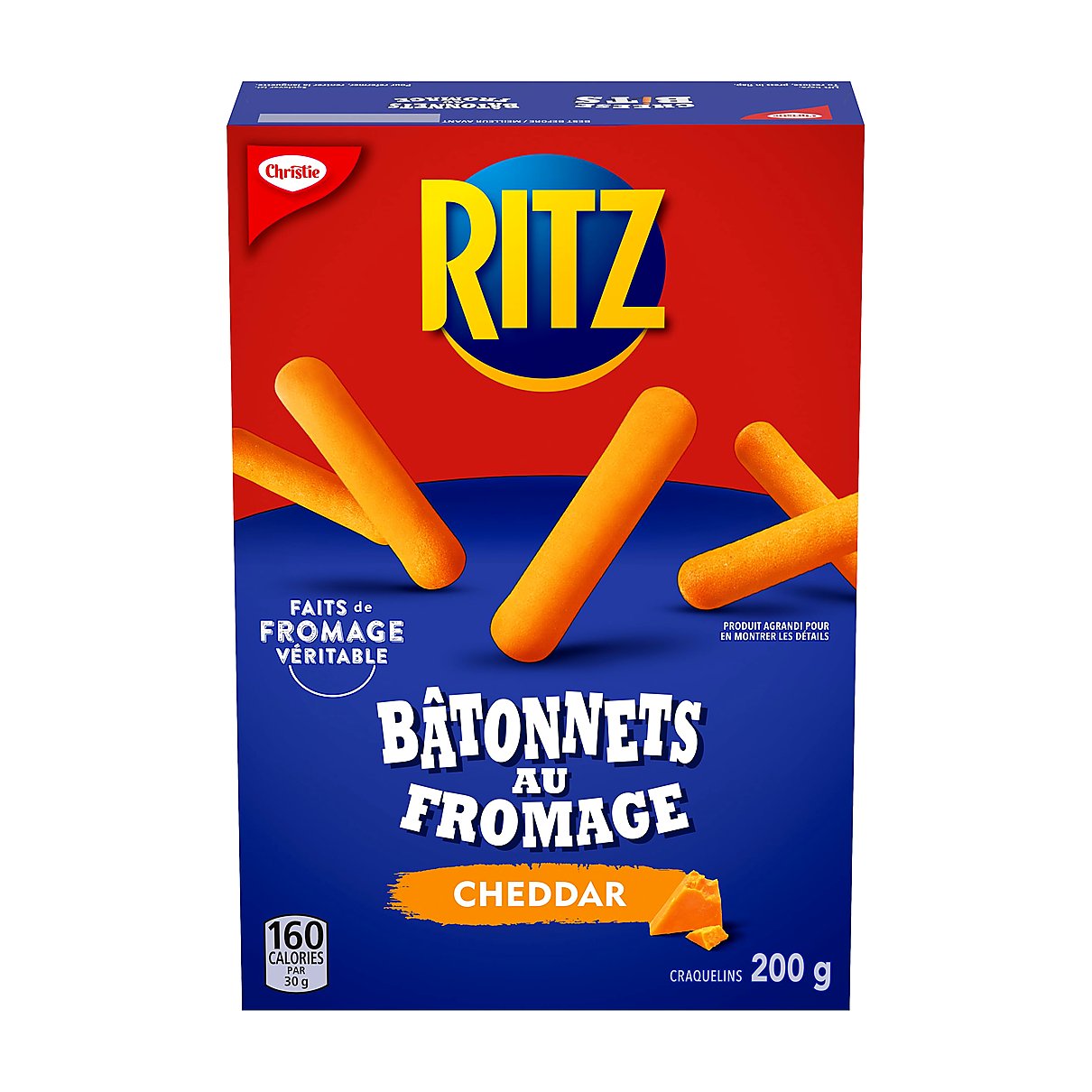 Ritz Cheese Bits Cheddar - processed