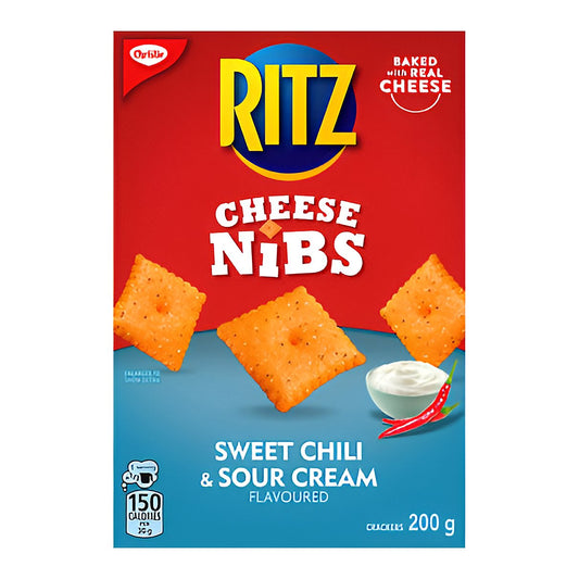 Ritz Cheese Nibs Sweet Chili & Sour Cream - processed