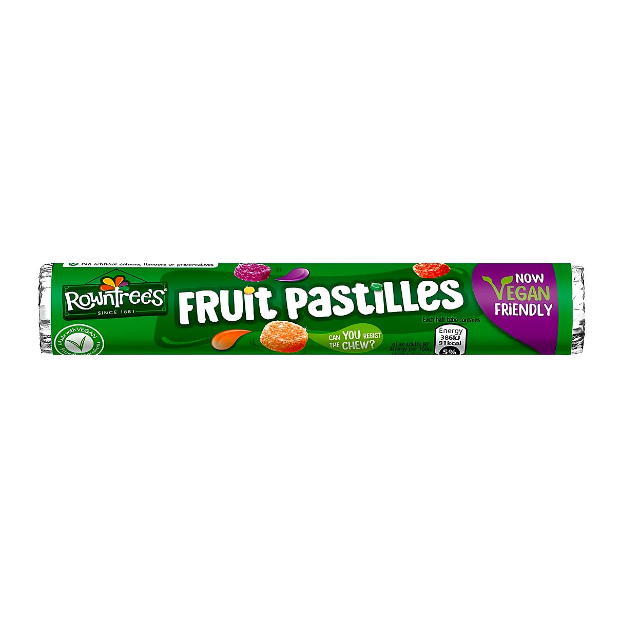 Rowntree Fruit Pastilles - processed