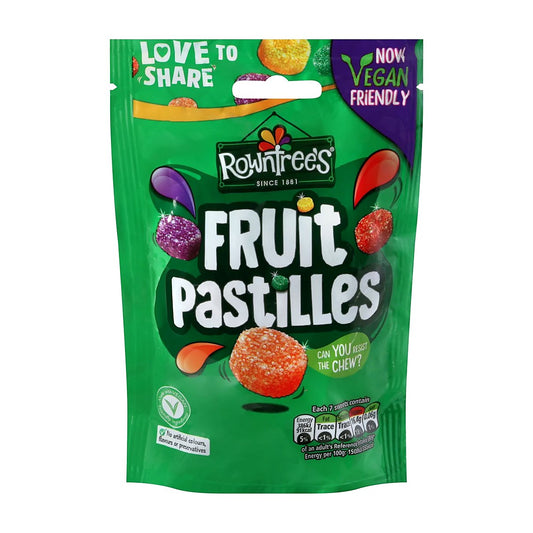 Rowntrees Fruit Pastilles 114g - processed
