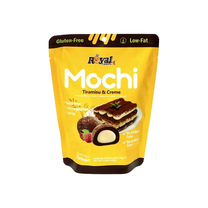 Royal Family Mochi Tiramisu & Creme - processed