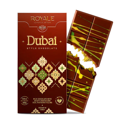 Royale chocolatier Dubai chocolate - processed