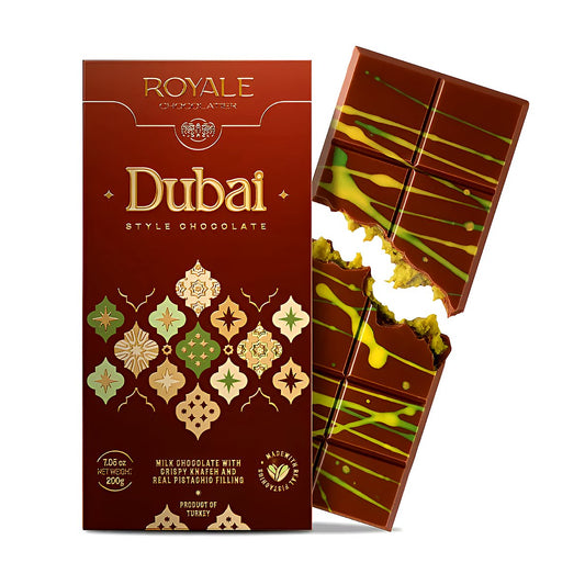 Royale chocolatier Dubai chocolate - processed