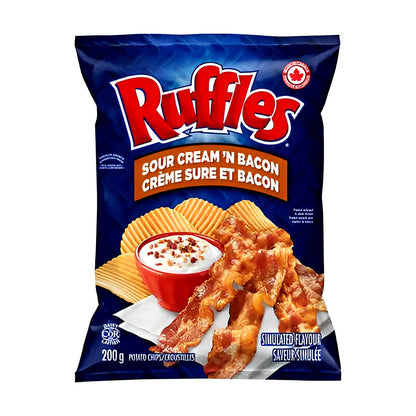 Ruffles Sour Cream n Bacon - processed