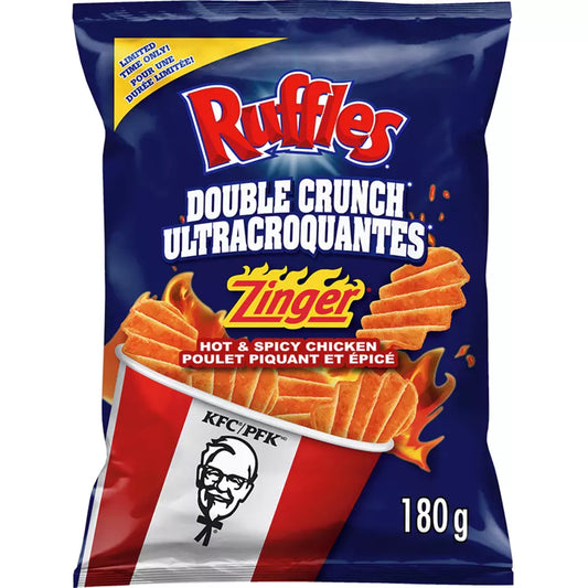 Ruffles Double Crunch Ultracroquantes Zinger KFC