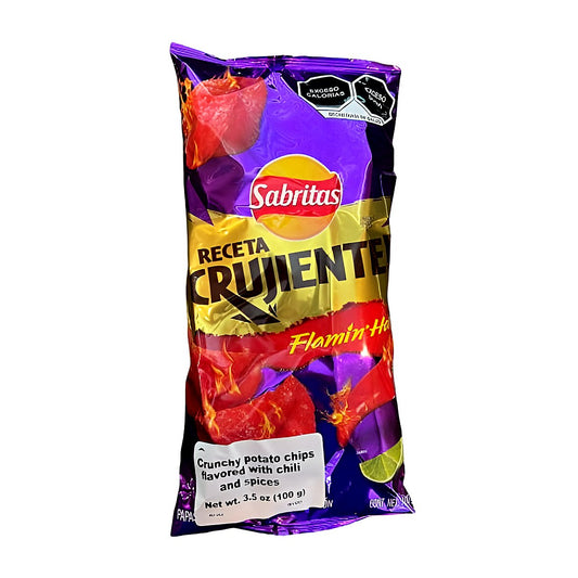 Sabritas Receta Crujiente Flamin Hot - processed