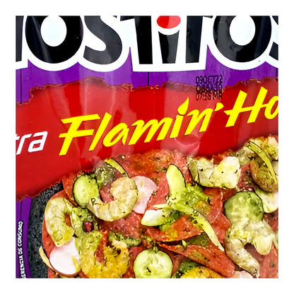 Sabritas Tostitos Xtra Flamin' Hot - processed