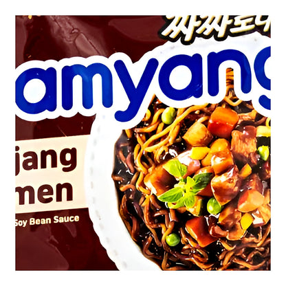 Samyang Chacharoni Jjajang Ramen - processed