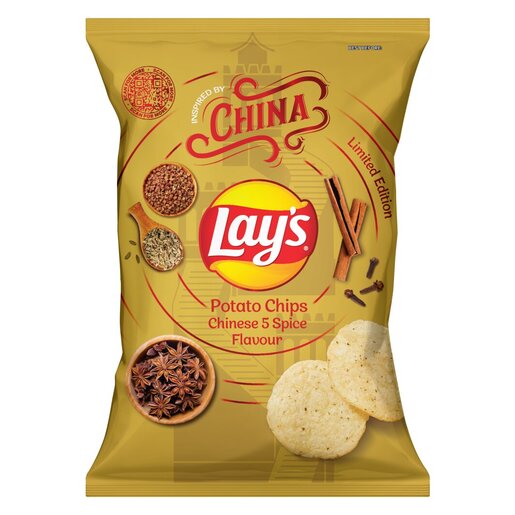 Lays Potato Chips Chinese 5 Spice Flavour