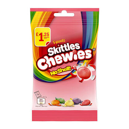 Skittles Chewies No Shell 125g - processed