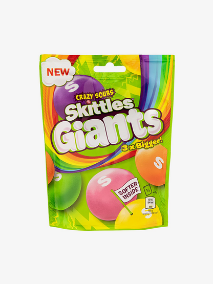 Skittles Giants Sours 3X Bigger