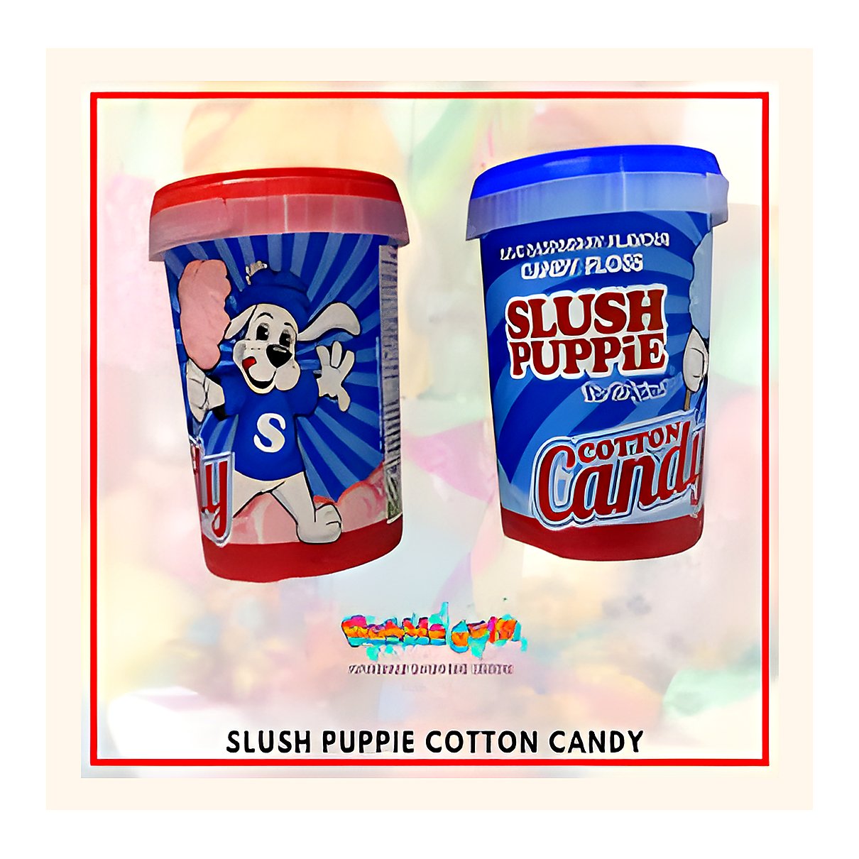 Slush Puppie Cotton Candy - processed