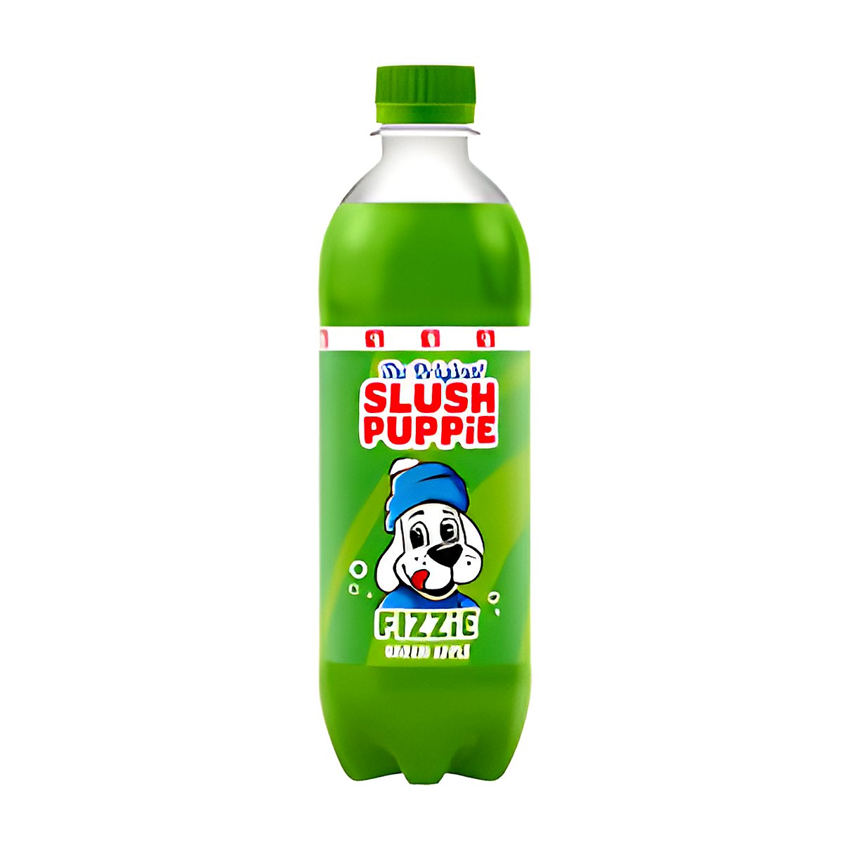 Slush Puppie Fizzie Green Apple - processed