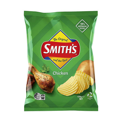 Smith's Potato Chips Chicken Flavor - processed