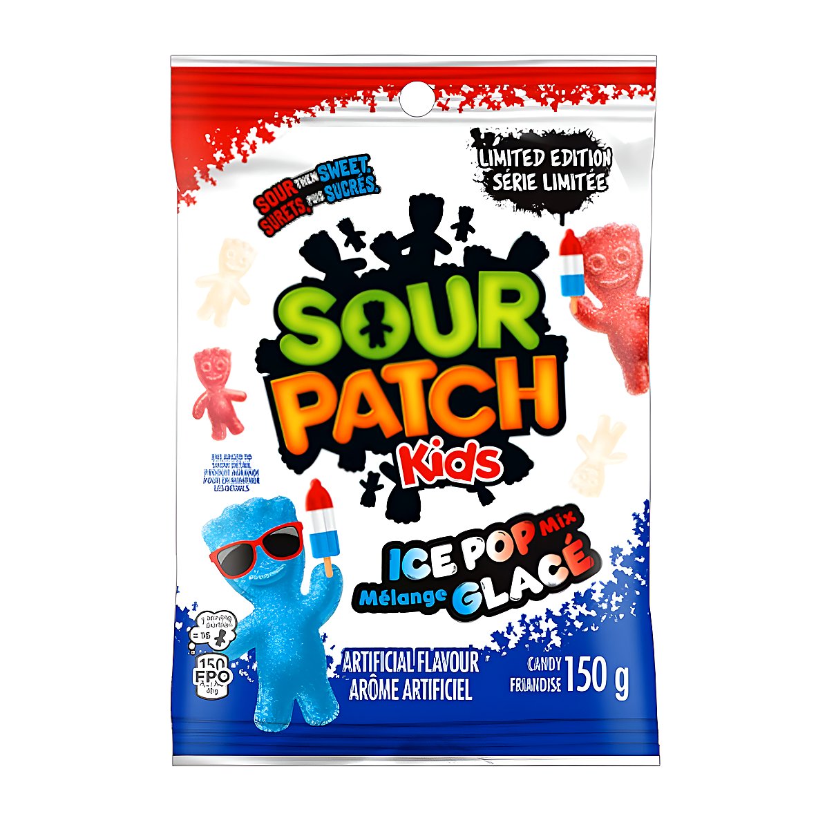Sour Patch Kids Ice Pop Mix - processed