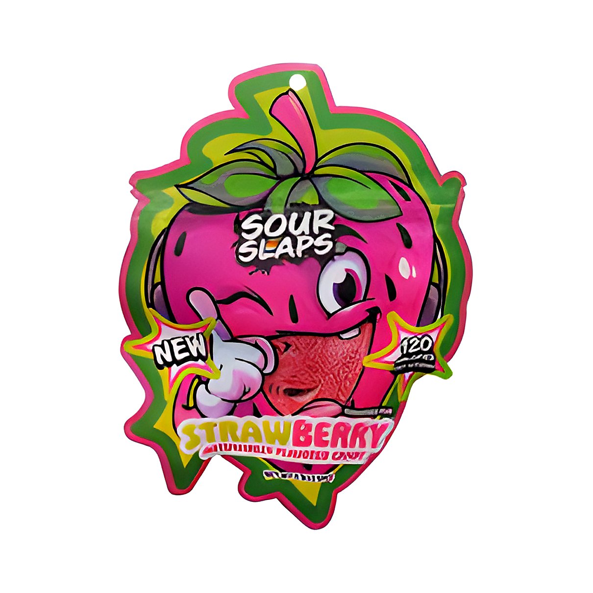 Sour Slaps Strawberry - processed