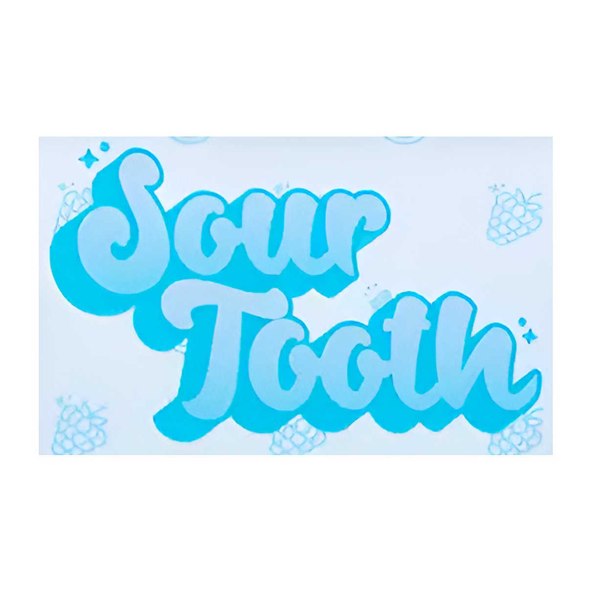 Sour tooth blue raspberry - processed