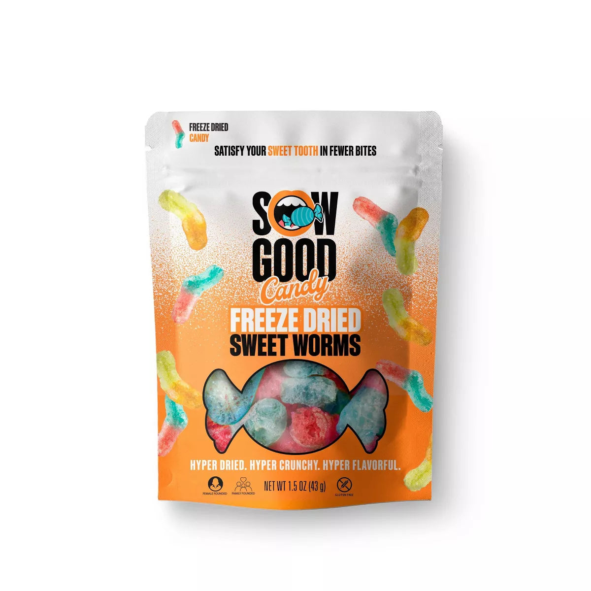 Sow Good Freeze Dried Sour Worms