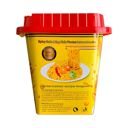 Spicy Salted Egg Yolk Flavor Instant Noodle - processed