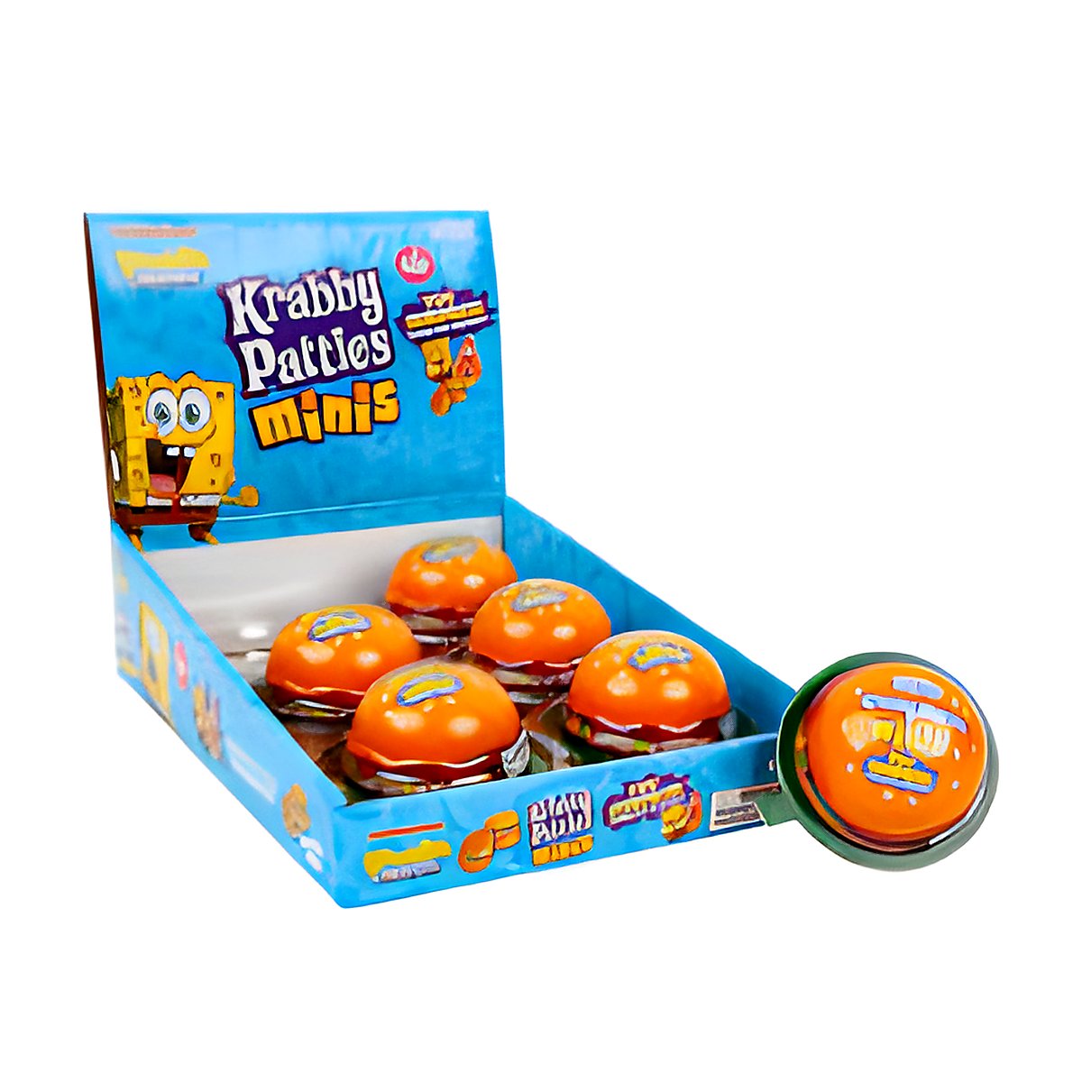 SpongeBob Krabby Patties Minis Burger - processed