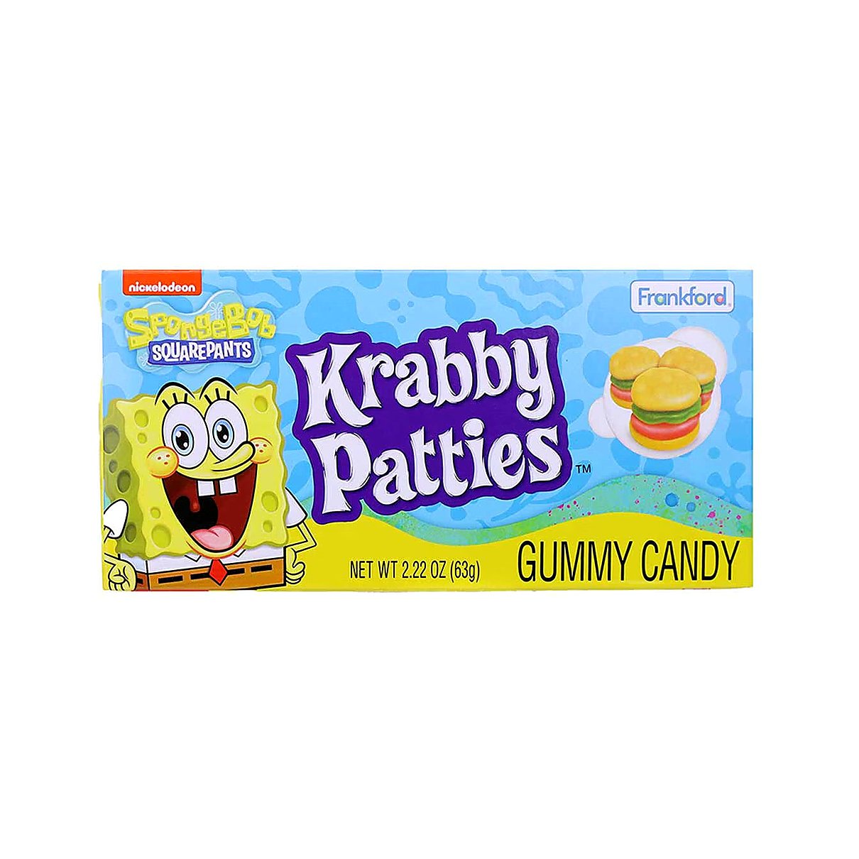 Spongebob Krabby Patties Gummy Candy - processed