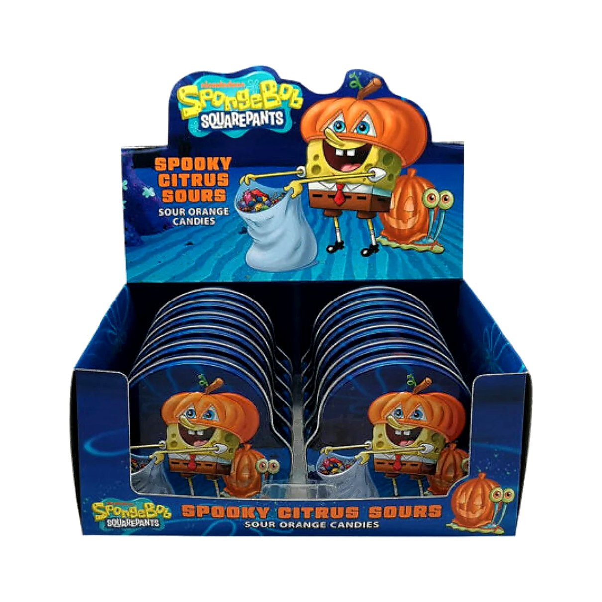 SpongeBob Spooky Citrus Sours - processed