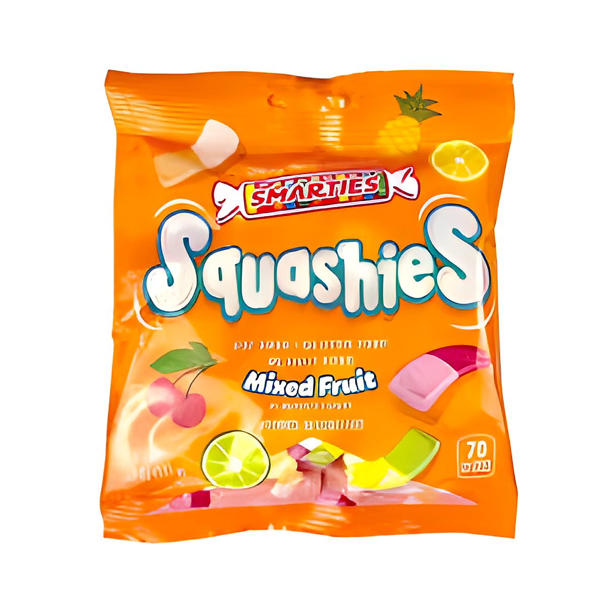 Squashies mixed fruit - processed