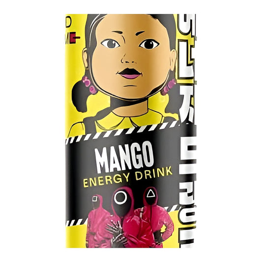 Squid Game Mango Energy Drink - processed
