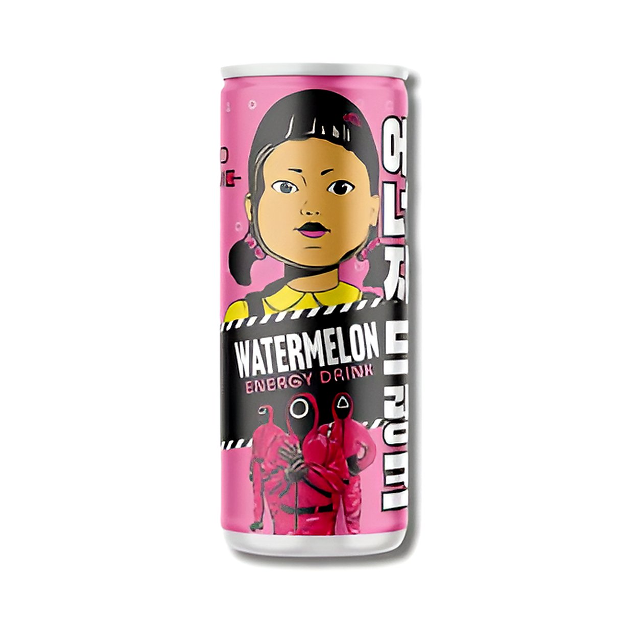 Squid Game Watermelon Energy Drink - processed