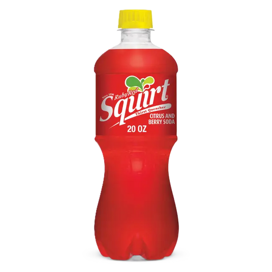 Squirt Ruby Red Citrus and Berry soda