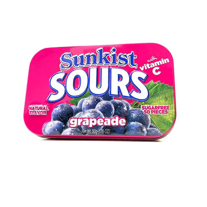 Sunkist Sours Grapeade - processed