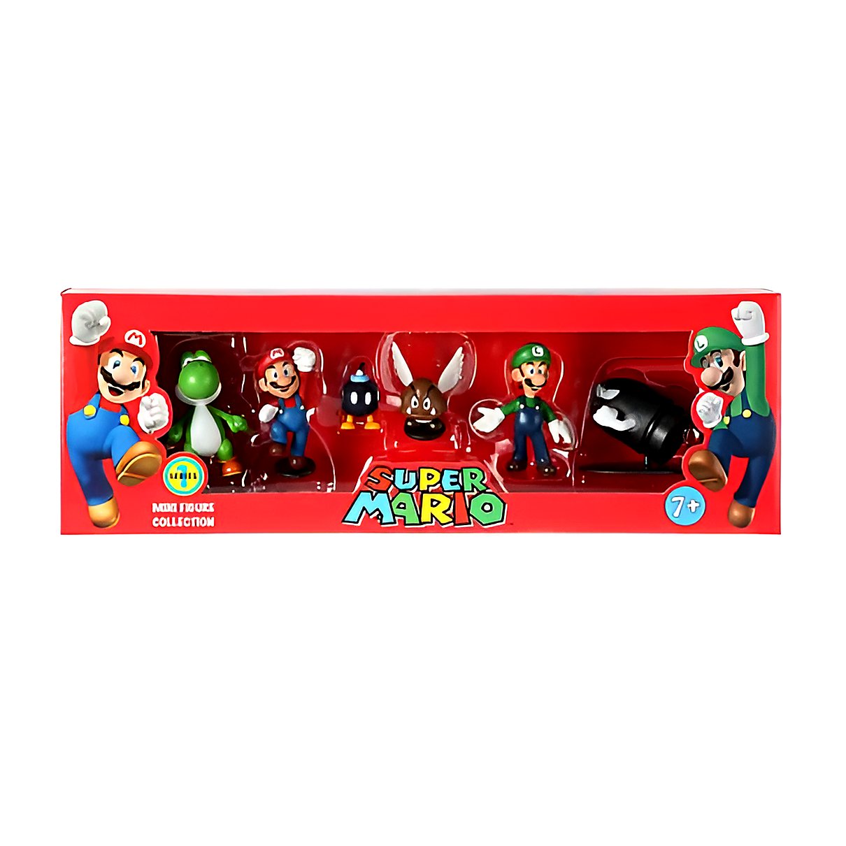 Super Mario Mini Action Figure Collection - processed