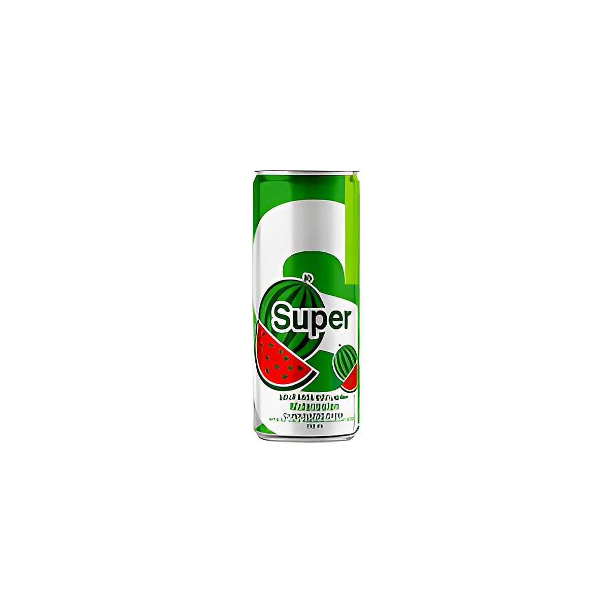 Super Natural Fizzy Drink Watermelon - processed