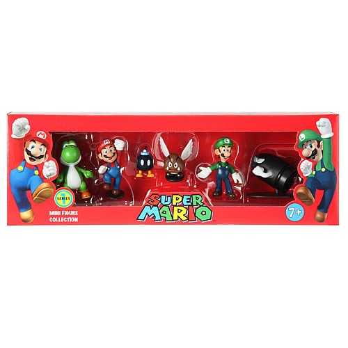 Super Mario Mini Action Figure Collection